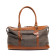 Herringbone Brown Travel Bag 