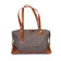 Herringbone Brown Shoulder Bag