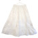 White Broderie Cotton Skirt