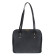 Pebbled Leather Hand Bag Black