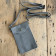 Leather Bag Light Grey