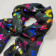 Butterfly Colourful Foil Black