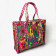 Large Quilted Tote Bag - Pink