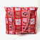 Large Quilted Tote Bag - Red