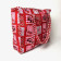 Large Quilted Tote Bag - Red
