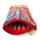 Quilted Velvet Glasses Case Red