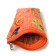 Quilted Velvet Glasses Case Orange