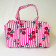 Quilted Duffle Bag - Pink