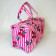 Quilted Duffle Bag - Pink