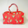 Quilted Duffle Bag - Red