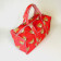 Quilted Duffle Bag - Red