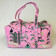 Quilted Duffle Bag - Pink