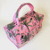 Quilted Duffle Bag - Pink