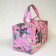Quilted Duffle Bag - Pink