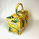 Quilted Duffle Bag - Yellow