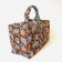 Quilted Duffle Bag - Brown