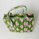 Large Quilted Tote Bag - Green