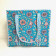 Large Quilted Tote Bag - Turquoise