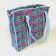 Large Quilted Tote Bag - Blue