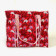 Large Quilted Tote Bag - Red