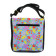 Leaves Cross Body Bag Turquoise