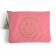 Smiley Make Up Bag Pink
