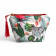 Tropical Zebra Make-up Bag White