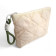 Quilt Make Up Bag Cream