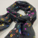 Foil Rainbow hearts Black