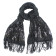 Black sequin scarf